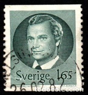 Sellos: Suecia. Rey Carlos XVI. 1981 YT-1114. usado