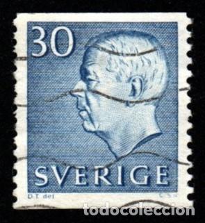 Sellos: Suecia. Rey Gustavo VI. 1951-52. YT-361 usado