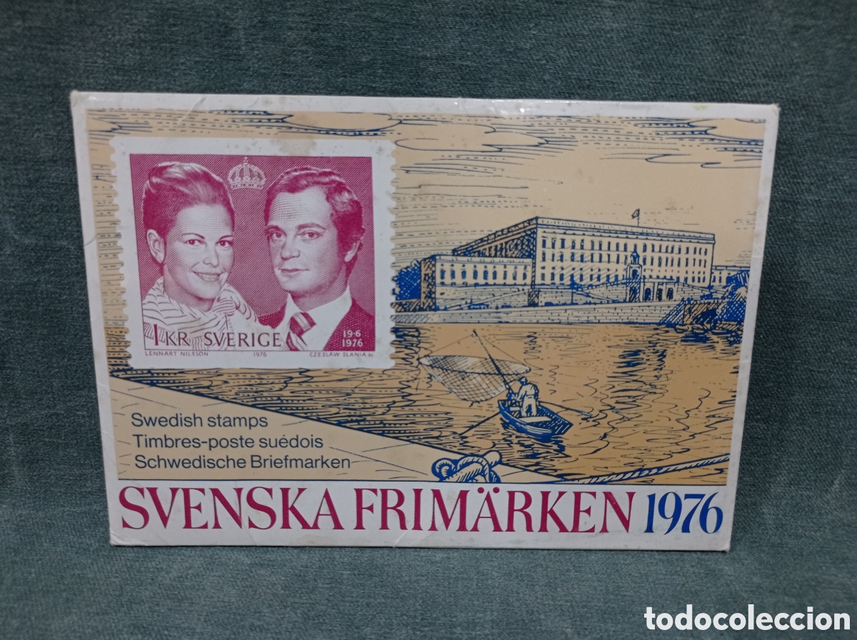 Sellos: 1976 - SUECIA - SELLOS EMITIDOS EN SU CARPETA OFICIAL