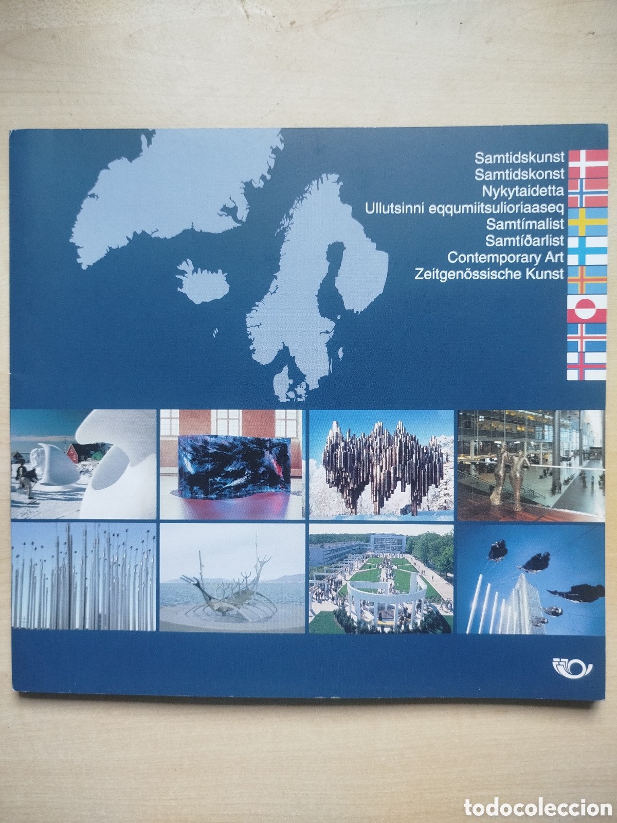 Sellos: Carnet filat&eacute;lico conjunto Pa&iacute;ses N&oacute;rdicos 2002 - Samtidskunst (Arte Contempor&aacute;neo) MNH