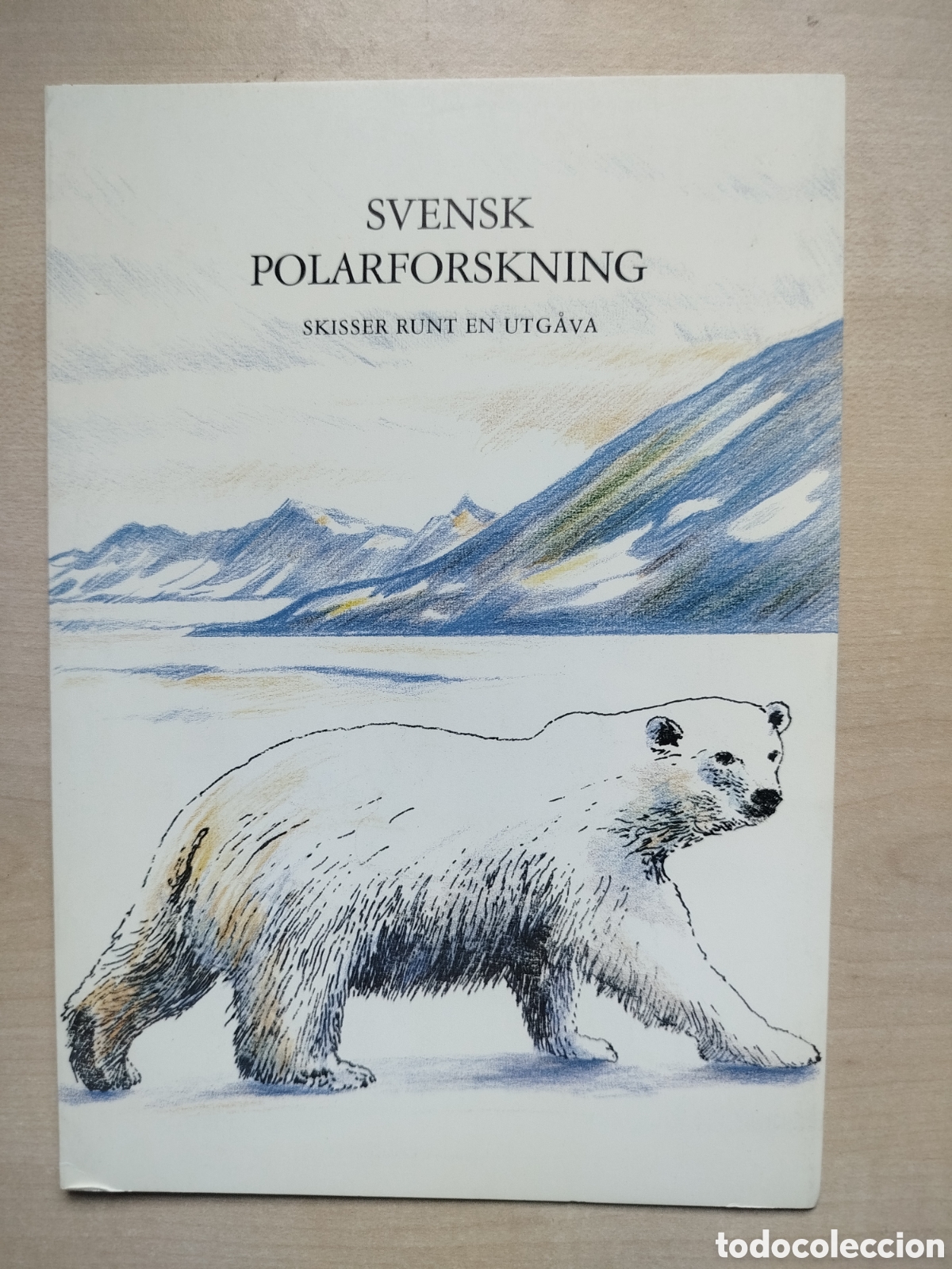 Sellos: Carpeta filat&eacute;lia Suecia 1989 - Svensk Polarforskning (Investigaci&oacute;n Polar) - Bloque 6 sellos MNH