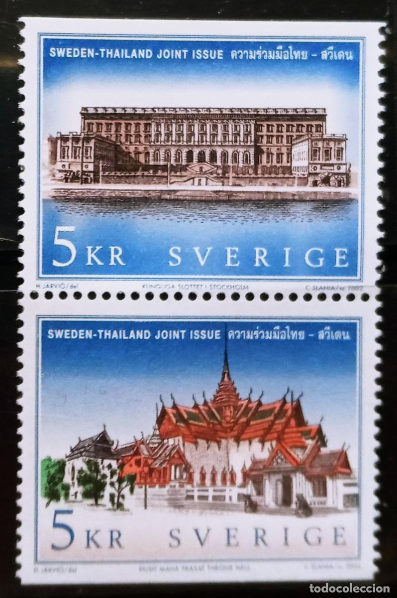 Sellos: SUECIA - IVERT 2294/95 NUEVOS ** PALACIOS REALES A&Ntilde;O 2002