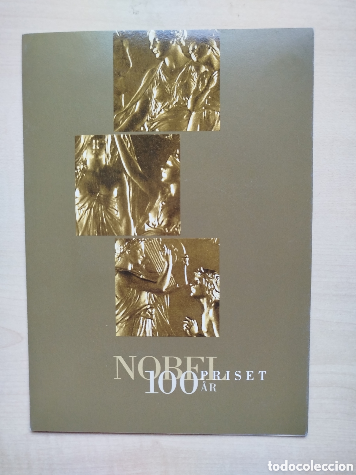 Sellos: Carpeta Oficial Suecia y EEUU 2001 - 100 A&ntilde;os Premios Nobel. FDC y Sellos MNH