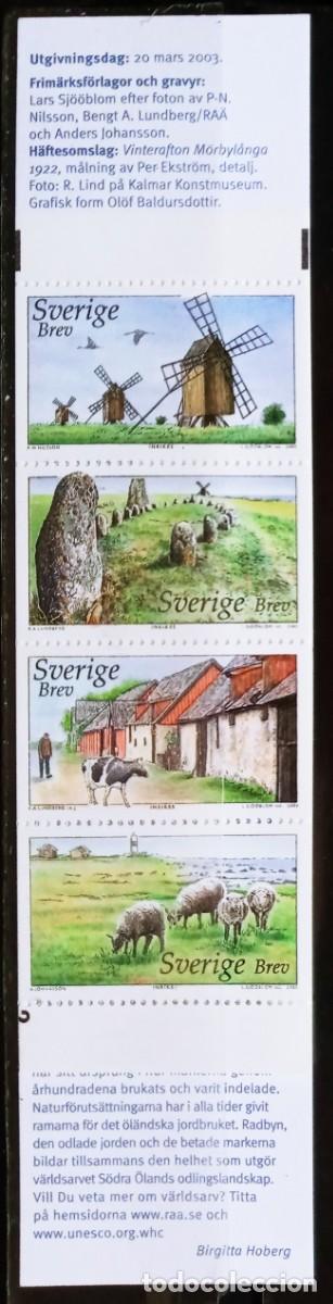 Sellos: SUECIA - IVERT 2333/36 CARNET C2333 NUEVOS ** PATRIMONIO MUNDIAL 3&ordf; SERIE A&Ntilde;O 2003