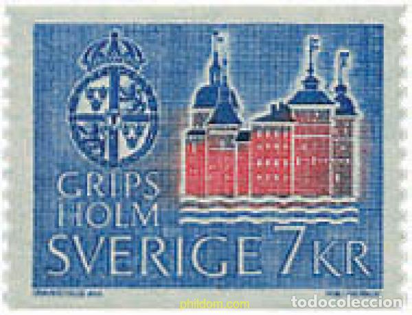 Sellos: 108211 MNH SUECIA 1967 CASTILLO DE GRIPSHOLM