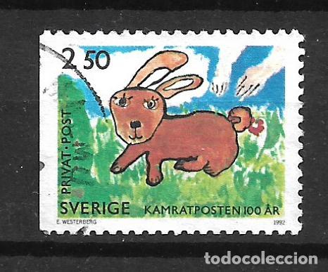 Sellos: suecia 1992 scott 1949 usado - 22/39