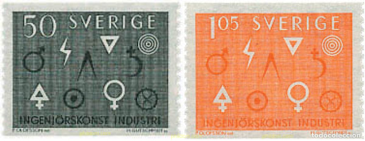 Sellos: 107780 MNH SUECIA 1963 INDUSTRIA