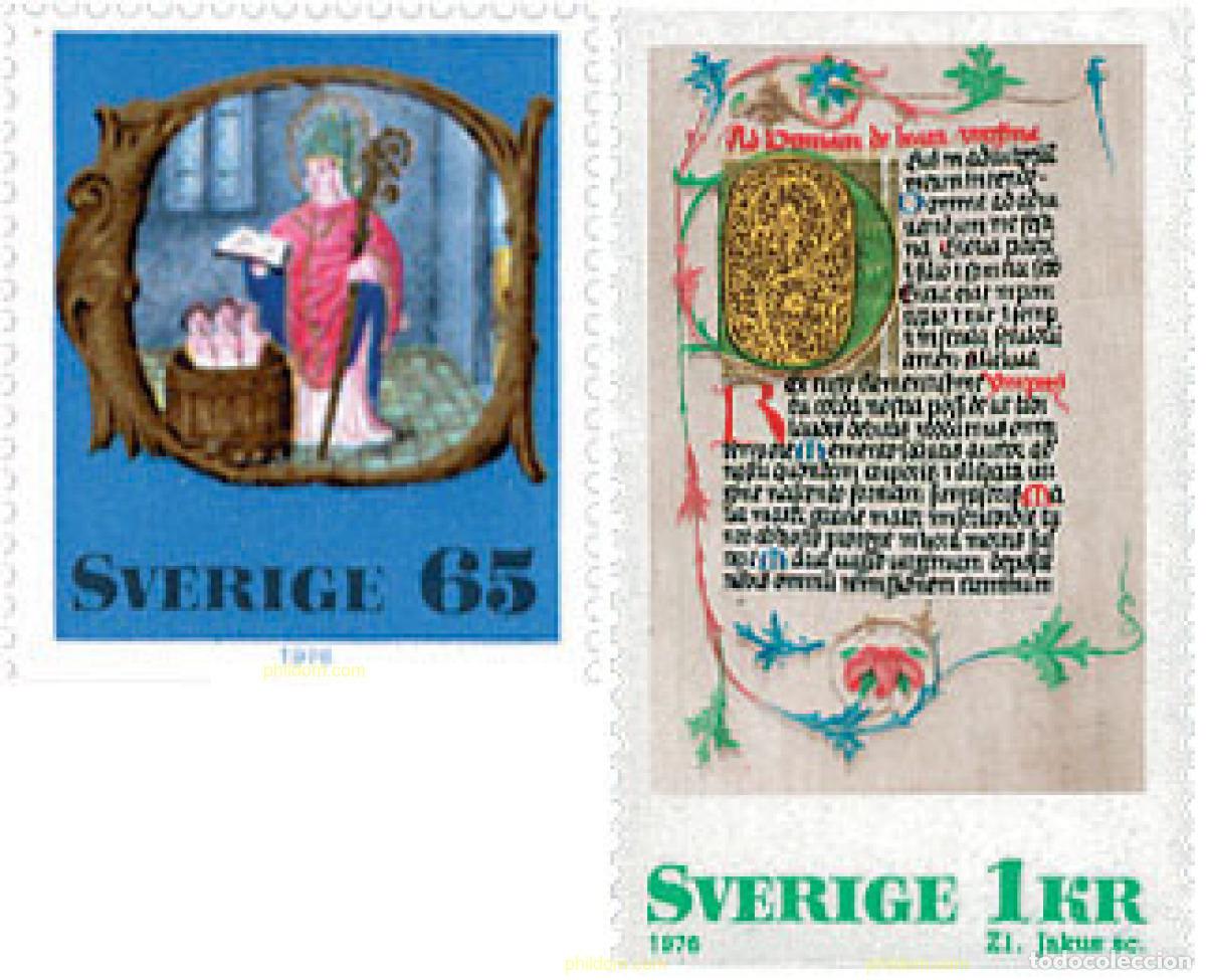Briefmarken: 793640 MNH SUECIA 1976 NAVIDAD