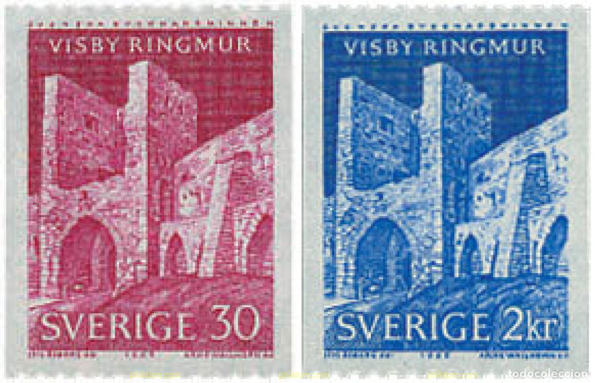 Briefmarken: 107987 MNH SUECIA 1965 RUINAS DE VISBY
