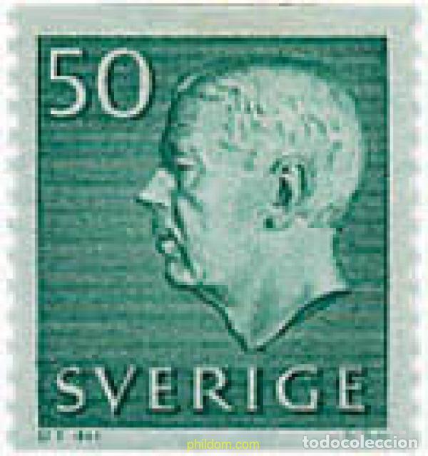 Sellos: 108304 MNH SUECIA 1968 REY GUSTAVO VI ADOLFO