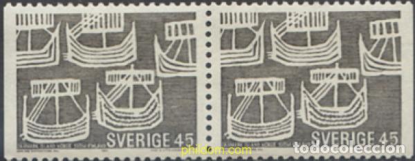 Sellos: 276399 MNH SUECIA 1969 CENTENARIO DE LA COMUNIDAD ESCANDINAVA