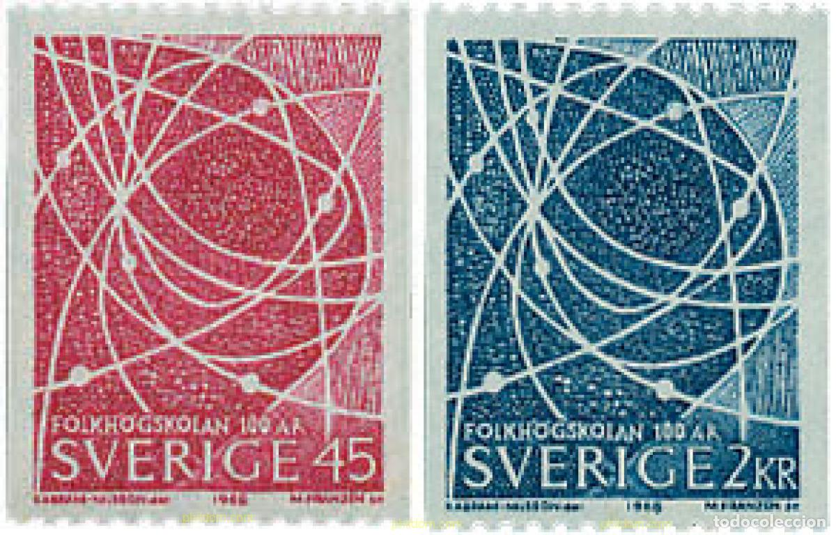 Sellos: 108345 MNH SUECIA 1968 CENTENARIO DE LAS ESCUELAS POPULARES
