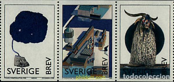Sellos: 113873 MNH SUECIA 1998 MUSEO DE ARTE MODERNO DE ESTOCOLMO.