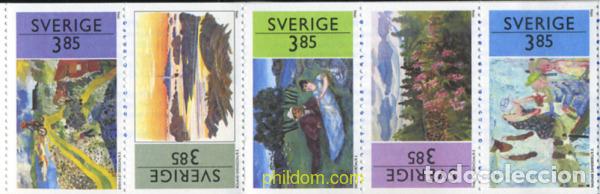 Sellos: 113751 MNH SUECIA 1996 SELLOS DE VERANO