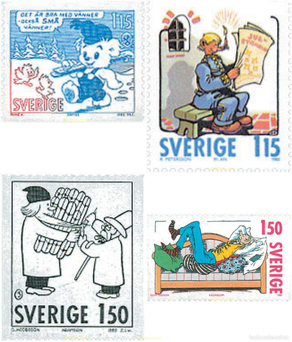Sellos: 109818 MNH SUECIA 1980 NAVIDAD