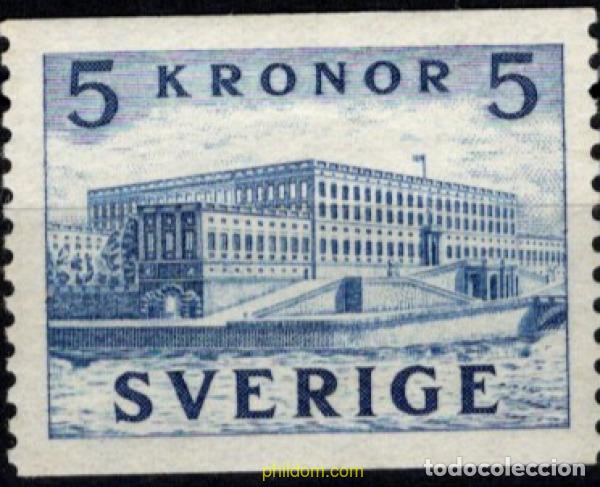 Sellos: 793684 MNH SUECIA 1941 PALACIO REAL DE ESTOCOLMO
