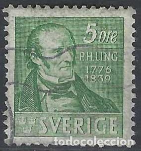 Sellos: SUECIA 1939 - PERSONAJES - USADO