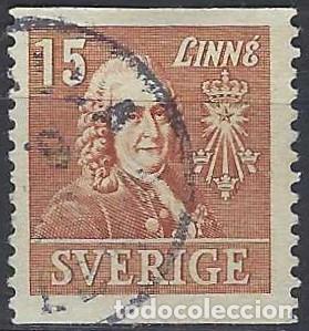 Sellos: SUECIA 1939 - PERSONAJES - USADO