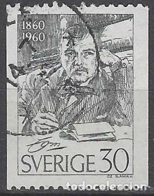 Sellos: SUECIA 1960 - PERSONAJES - USADO
