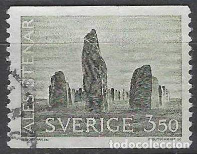 Sellos: SUECIA 1966 - LAS PIEDRAS DE ALE - USADO