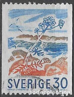 Sellos: SUECIA 1967 - HISTORIA POSTAL, ANG&Eacute;LICA DE LA PLAYA - USADO