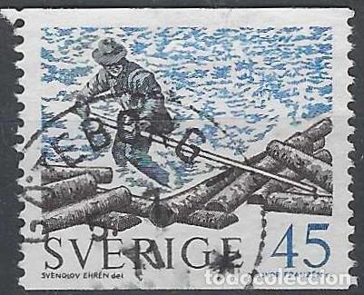 Sellos: SUECIA 1970 - ALMADIERO - USADO
