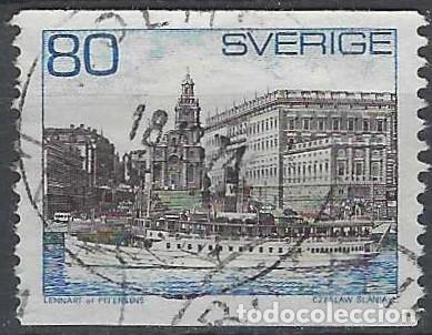 Sellos: SUECIA 1971 - FERRY &rdquo;STORSKAR&rdquo; - USADO