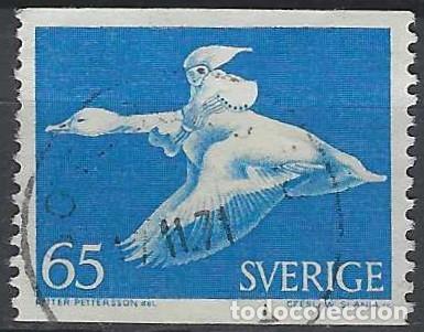 Sellos: SUECIA 1971 - LITERATURA INFANTIL - USADO