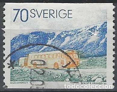 Timbres: SUECIA 1973 - FURGONETAS POSTALES, 1923 - USADO