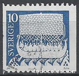 Timbres: SUECIA 1973 - DRAKKAR VIKINGO - USADO