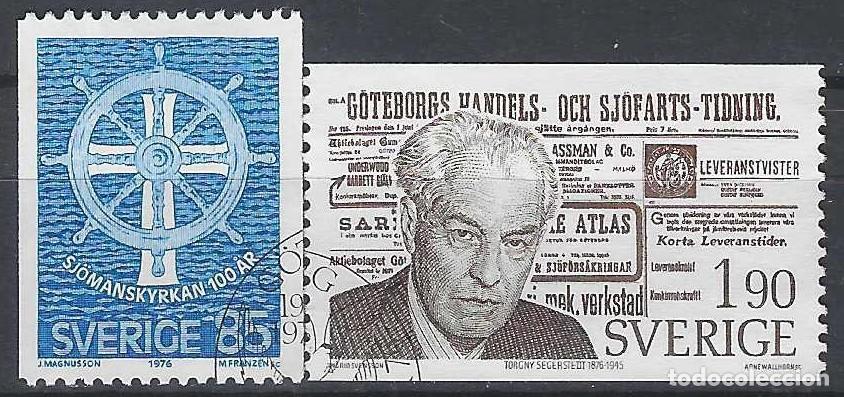 Selos: SUECIA 1976 - EFEM&Eacute;RIDES, S.COMPLETA - USADOS