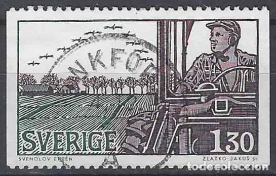 Sellos: SUECIA 1979 - LA AGRICULTURA - USADO