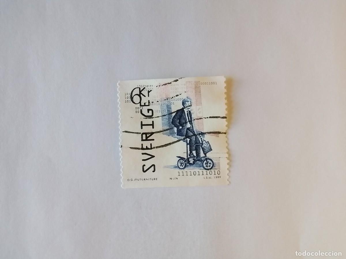 Sellos: A&Ntilde;O 1999 SUECIA SELLO USADO