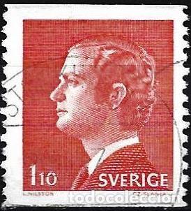 Selos: Suecia 1975 - Mi 902 yA - YT 879 - Rey Carlos XVI Gustavo