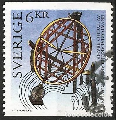 Sellos: Suecia 1995 - Mi 1911 - YT 1893 - Instrumento astron&oacute;mico