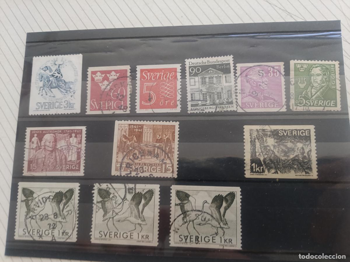 Sellos: Suecia. Lote de sellos