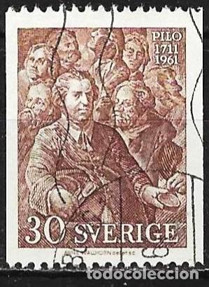 Sellos: Suecia 1961 - Mi 471 C - YT 482 - El pintor Carl Gustav Pilo