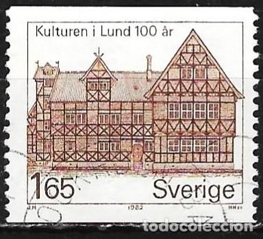 Sellos: Suecia 1982 - Mi 1193 - YT 1175 - El museo Lund