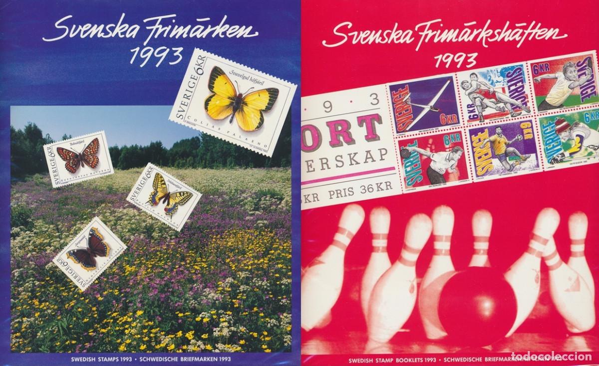 Sellos: Schwedische Briefmarken - Swedish Stamps - Svenska Frim&auml;rken 1993