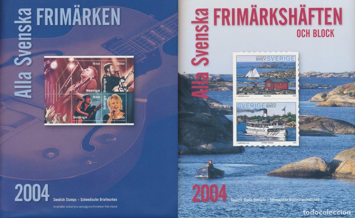 Sellos: Schwedische Briefmarken - Swedish Stamps - Svenska Frim&auml;rken 2004