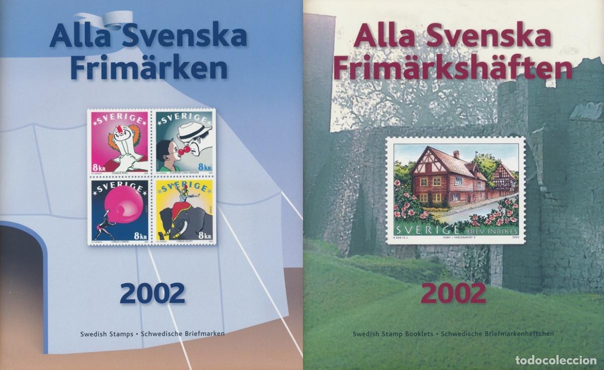 Sellos: Schwedische Briefmarken - Swedish Stamps - Svenska Frim&auml;rken 2002
