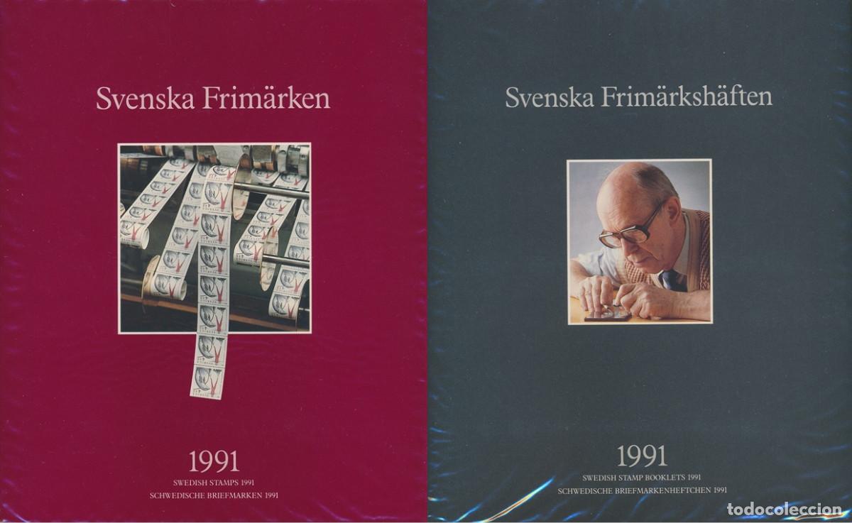 Sellos: Schwedische Briefmarken - Swedish Stamps - Svenska Frim&auml;rken 1991