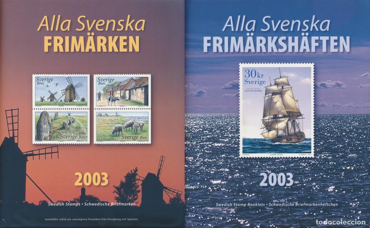 Sellos: Schwedische Briefmarken - Swedish Stamps - Svenska Frim&auml;rken 2003