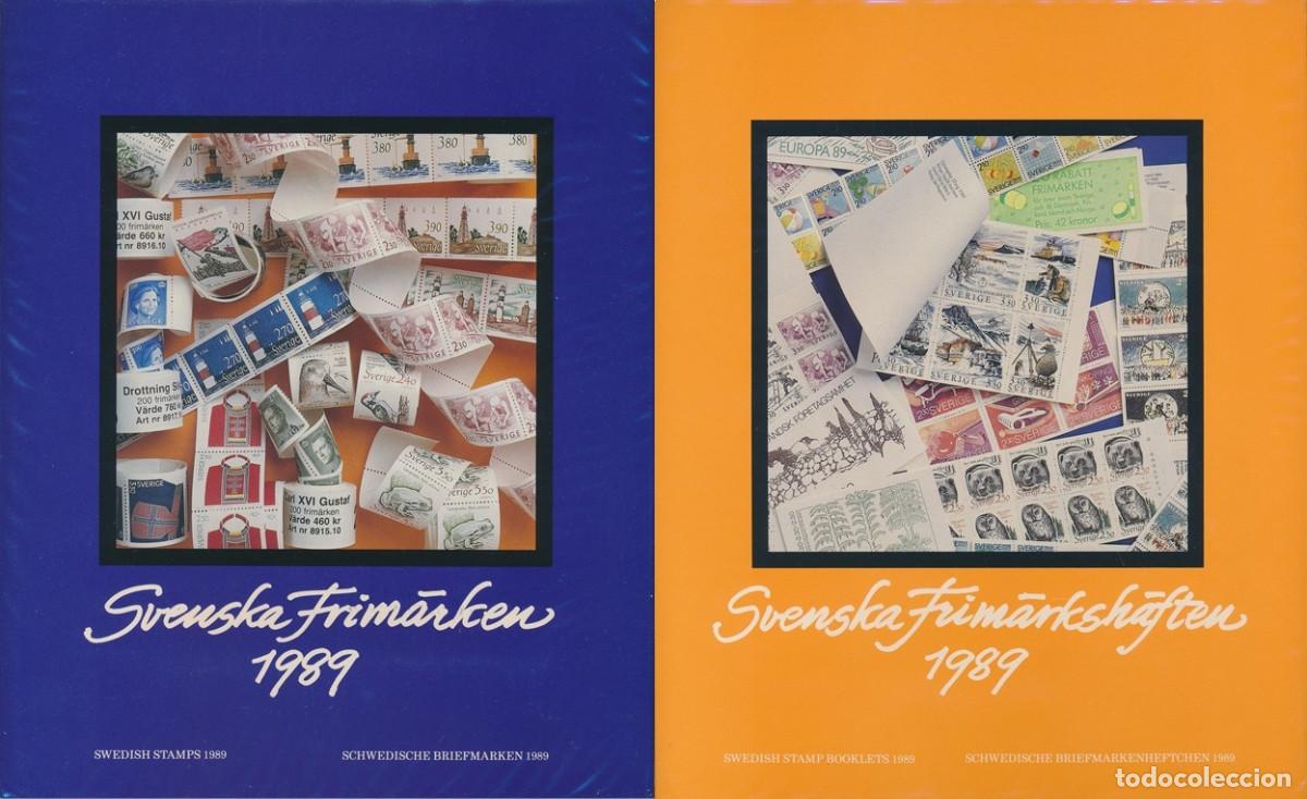 Sellos: Schwedische Briefmarken - Swedish Stamps - Svenska Frim&auml;rken 1989