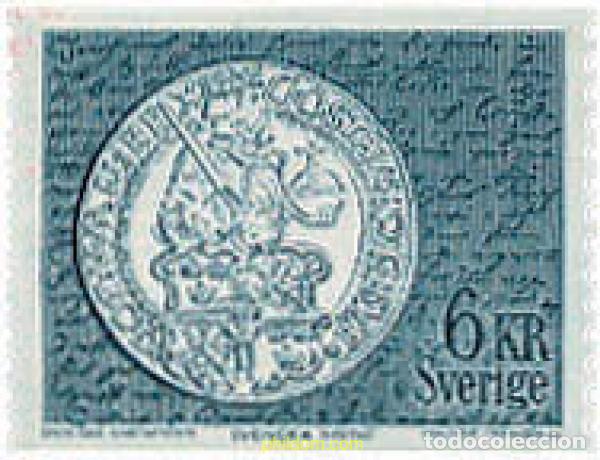Sellos: 109004 MNH SUECIA 1972 MONEDA ANTIGUA SUECA