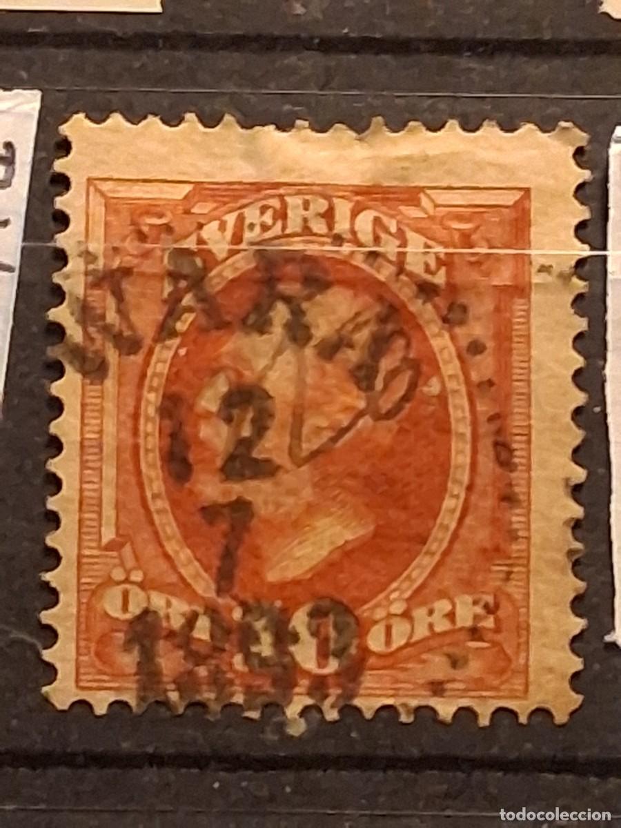 Sellos: SUECIA, 1891, CAT.YT.43.