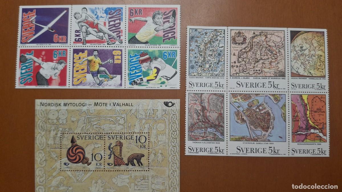 Stamps: HB104 HOJITAS BLOQUE de SUECIA en NUEVO ideal para tematicas (leer descripcion)