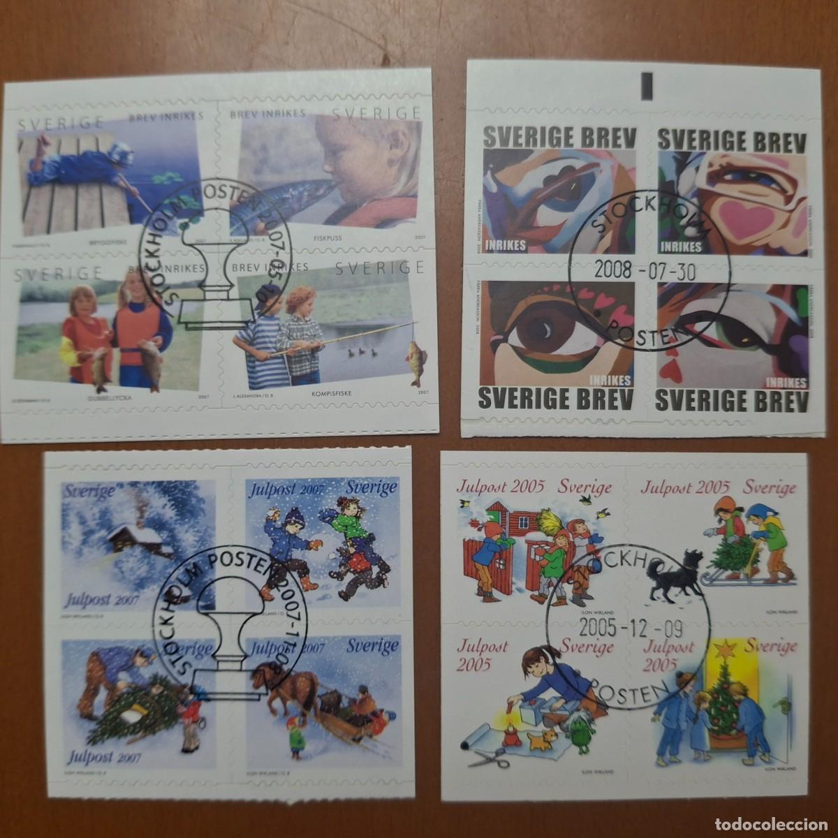Stamps: HB107 HOJITAS BLOQUE de SUECIA en usado ideal para tematicas (leer descripcion)