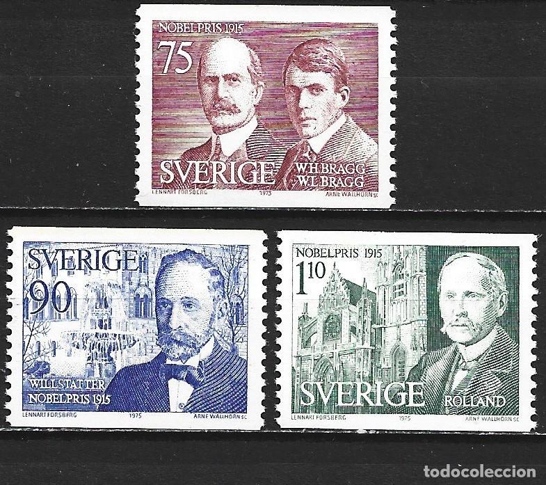 Timbres: SUECIA YVERT NUM. 911/913 ** SERIE COMPLETA SIN FIJASELLOS