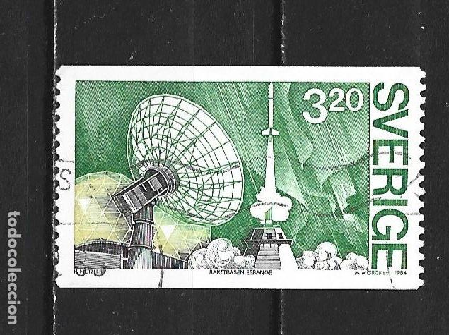 Sellos: SUECIA YVERT NUM. 1288 USADO